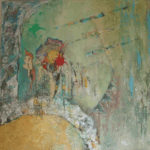 046 Voyage au Mexique 0,80 x 0,80m 1000€